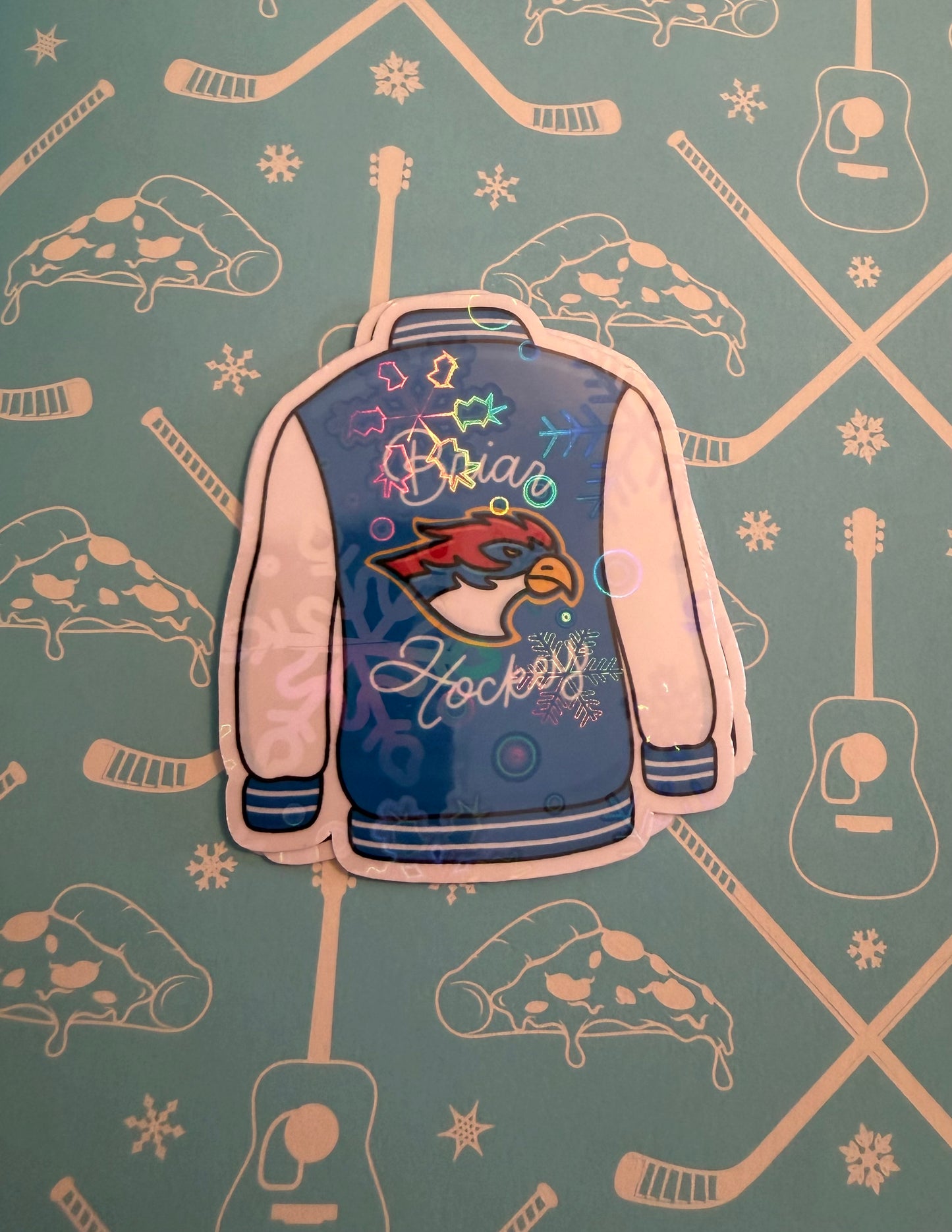 Off Campus Inspired Briar Jacket Sticker