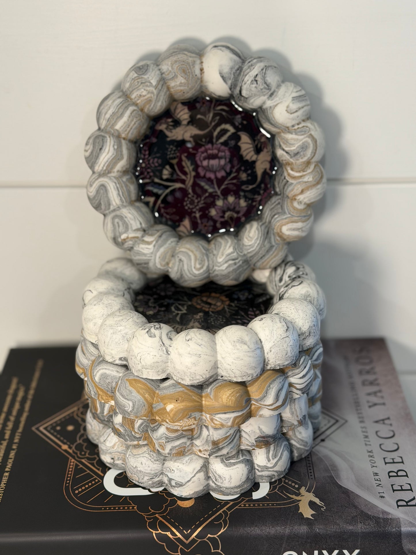 Bubble Coaster and Trinket Tray - Dragons