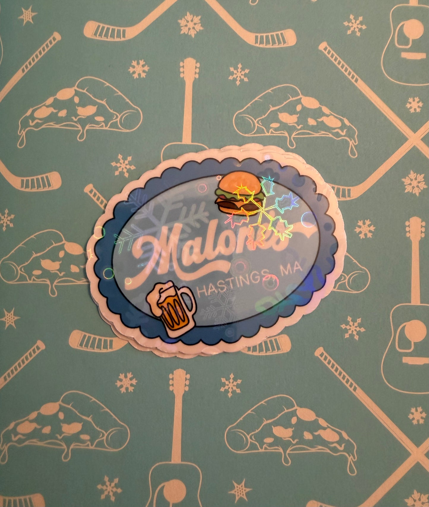 Off Campus Malones Inspired Sticker