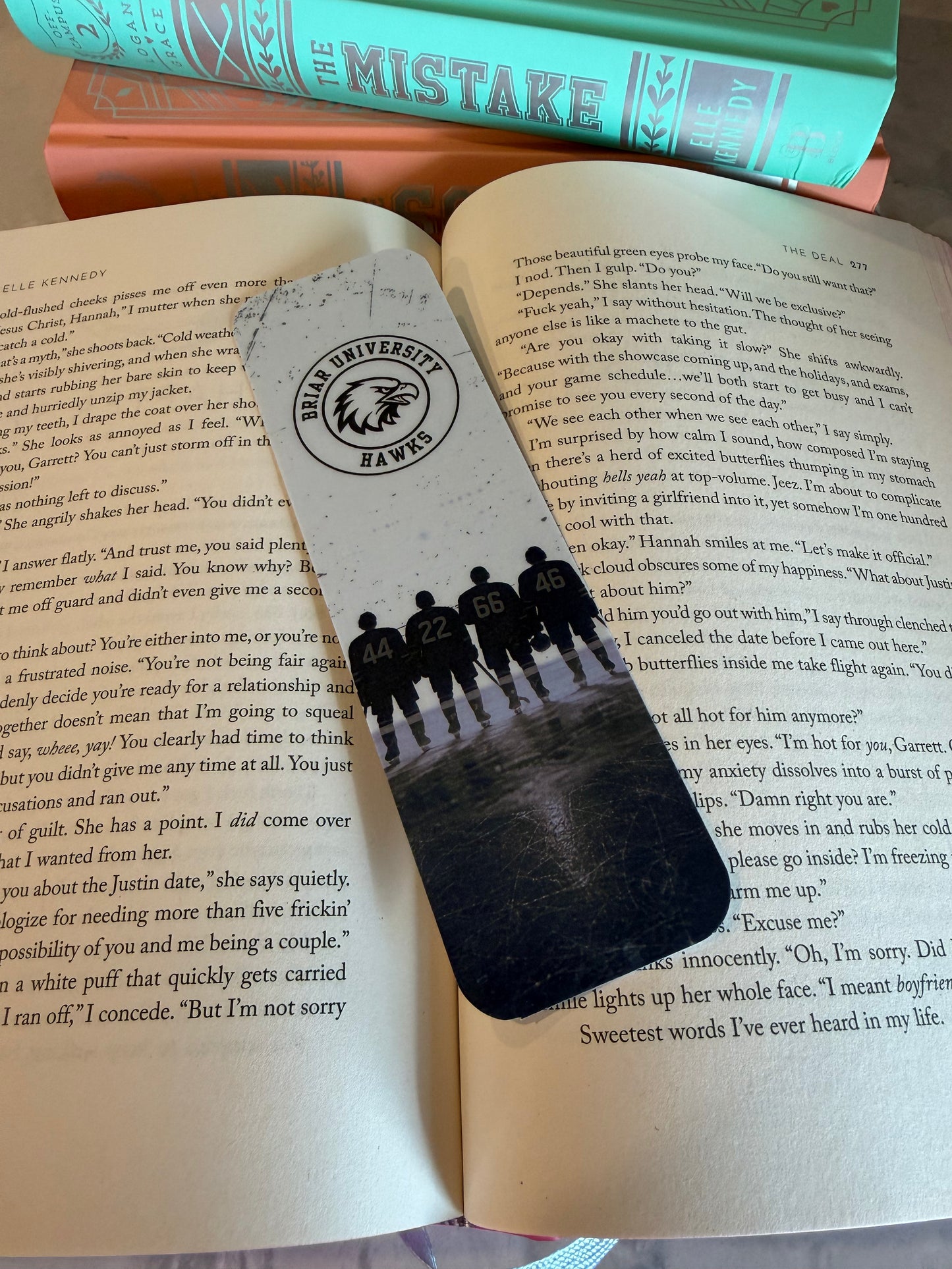Briar University Hawks Bookmark