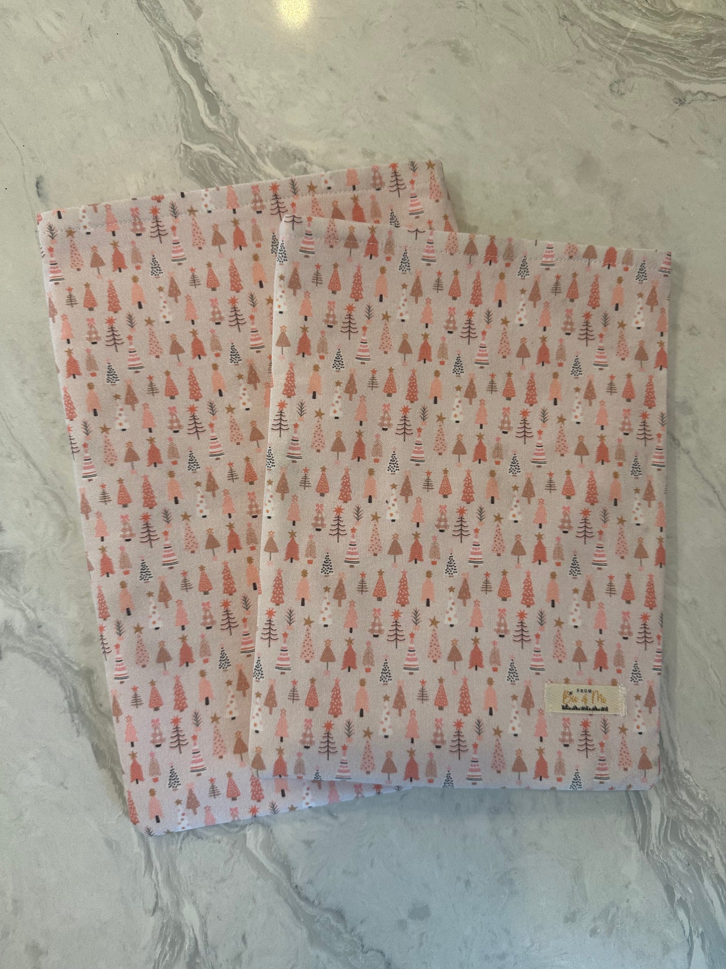 Pink Trees Book Sleeve