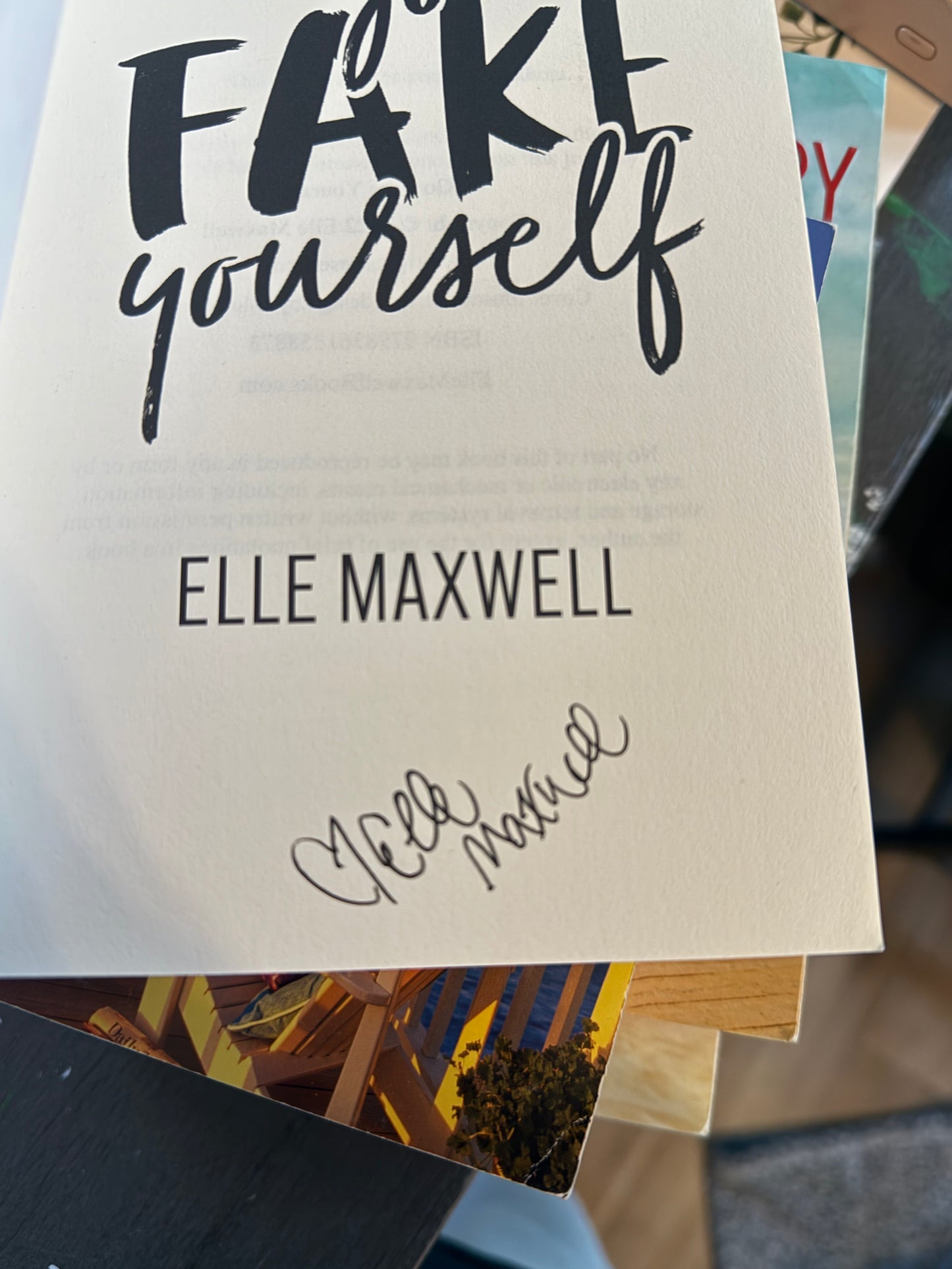 Go Fake Yourself - Signed by Author