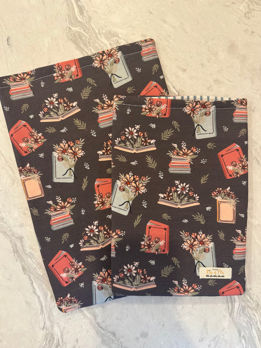 Bookish Floral Book Sleeve