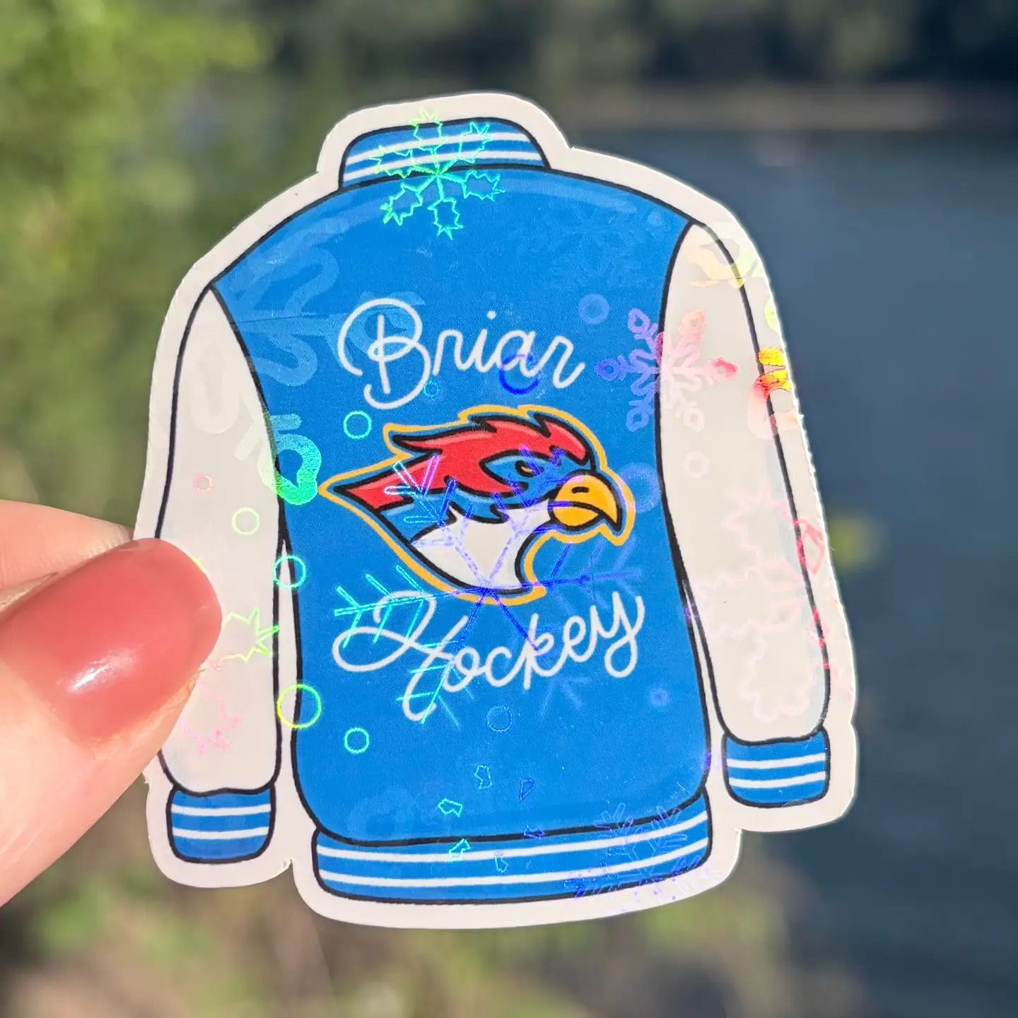 Off Campus Inspired Briar Jacket Sticker