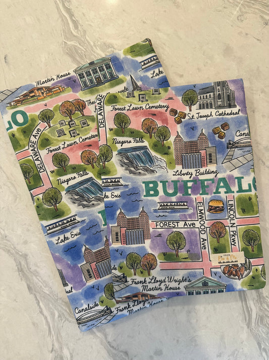 Buffalo Scenery Book Sleeve