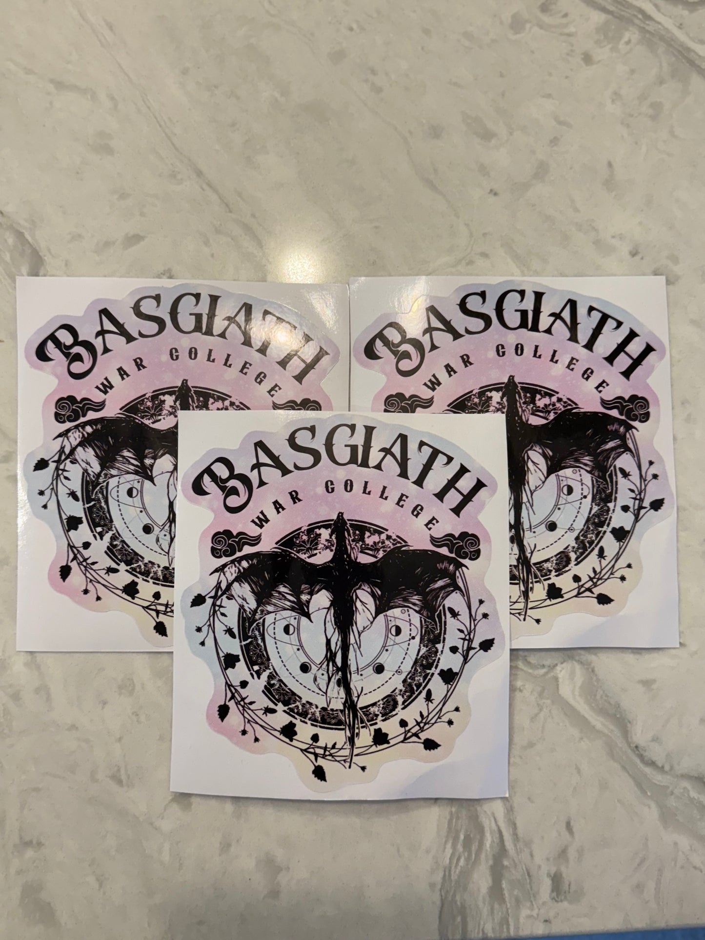 Vinyl Sticker Decal Basgiath War College Large