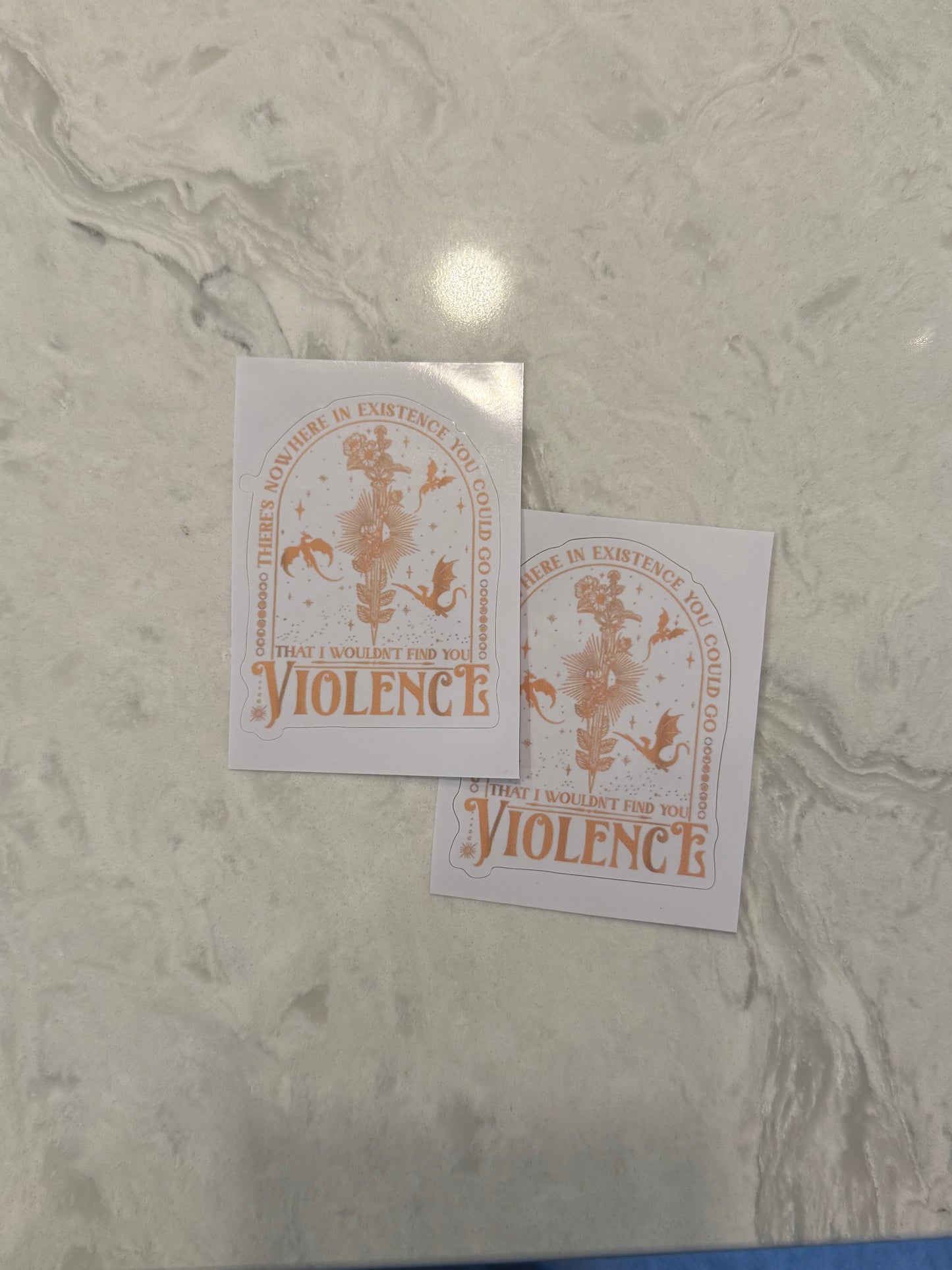 Vinyl Sticker Decal There's Nowhere In Existence You Could Go