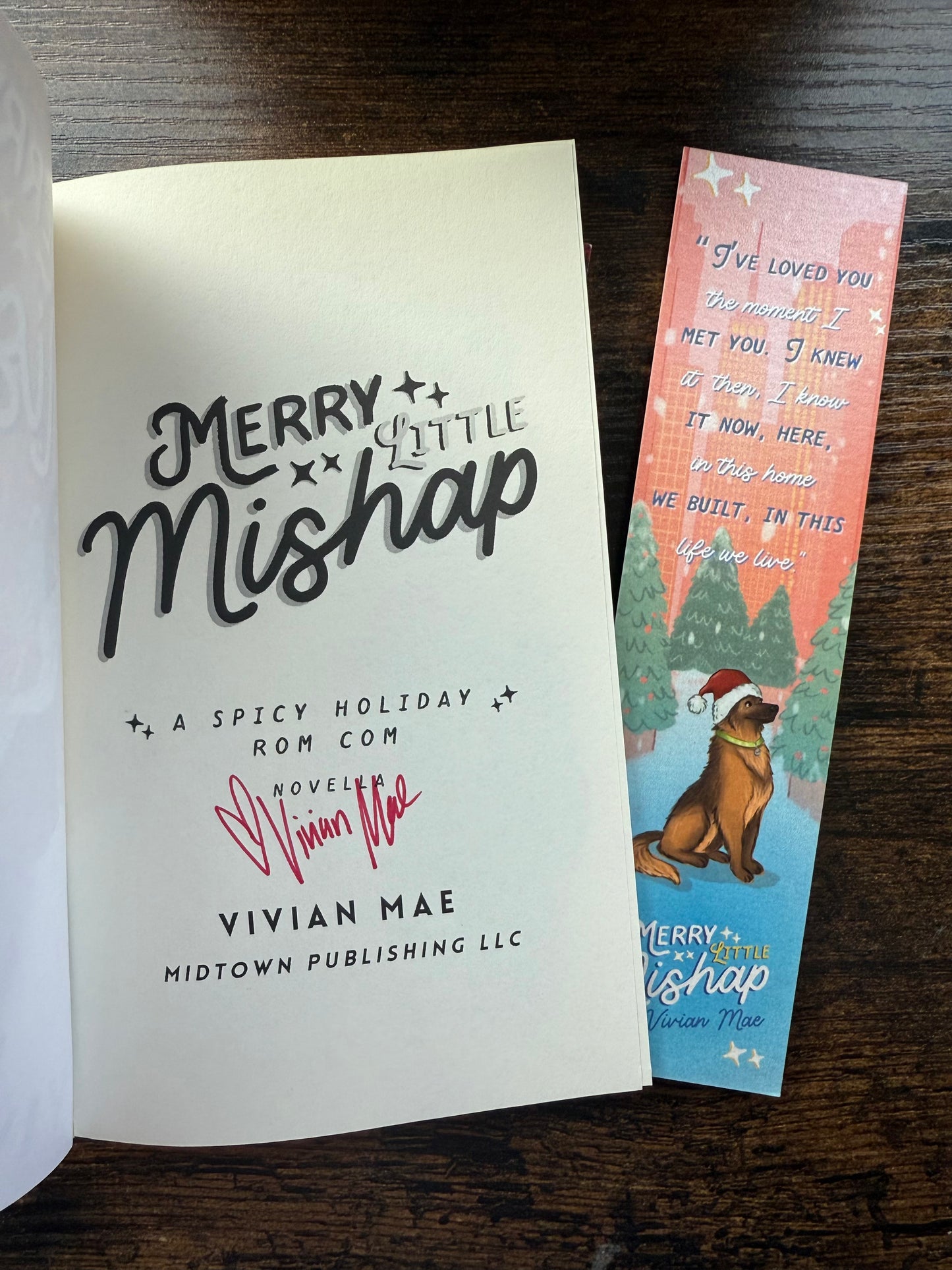 Merry Little Mishap: Spicy Holiday Rom-Com Novella