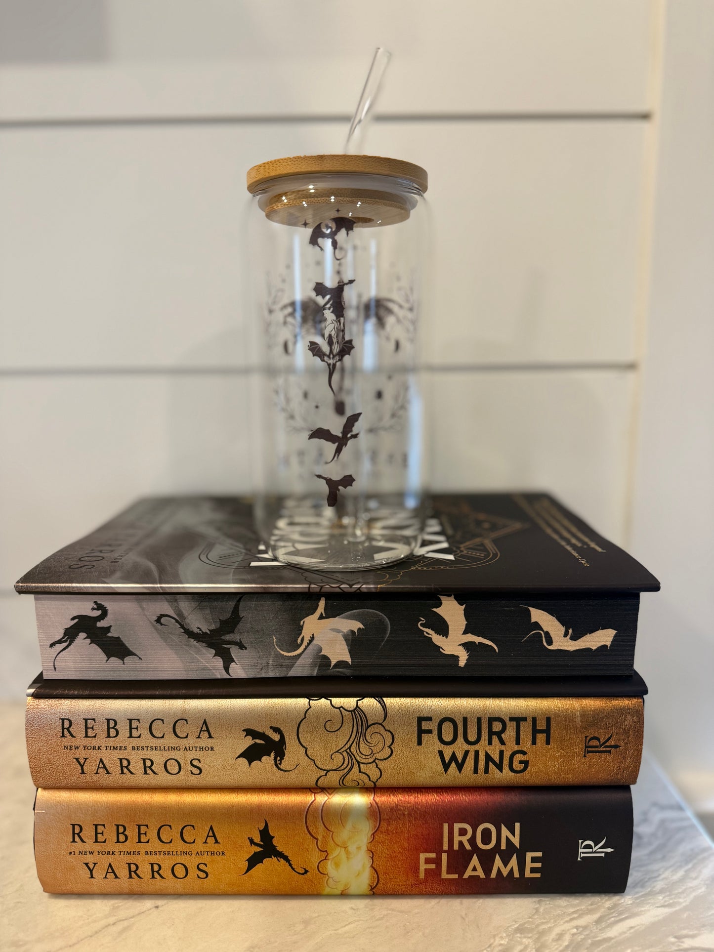 Basgiath War College Glass Tumbler
