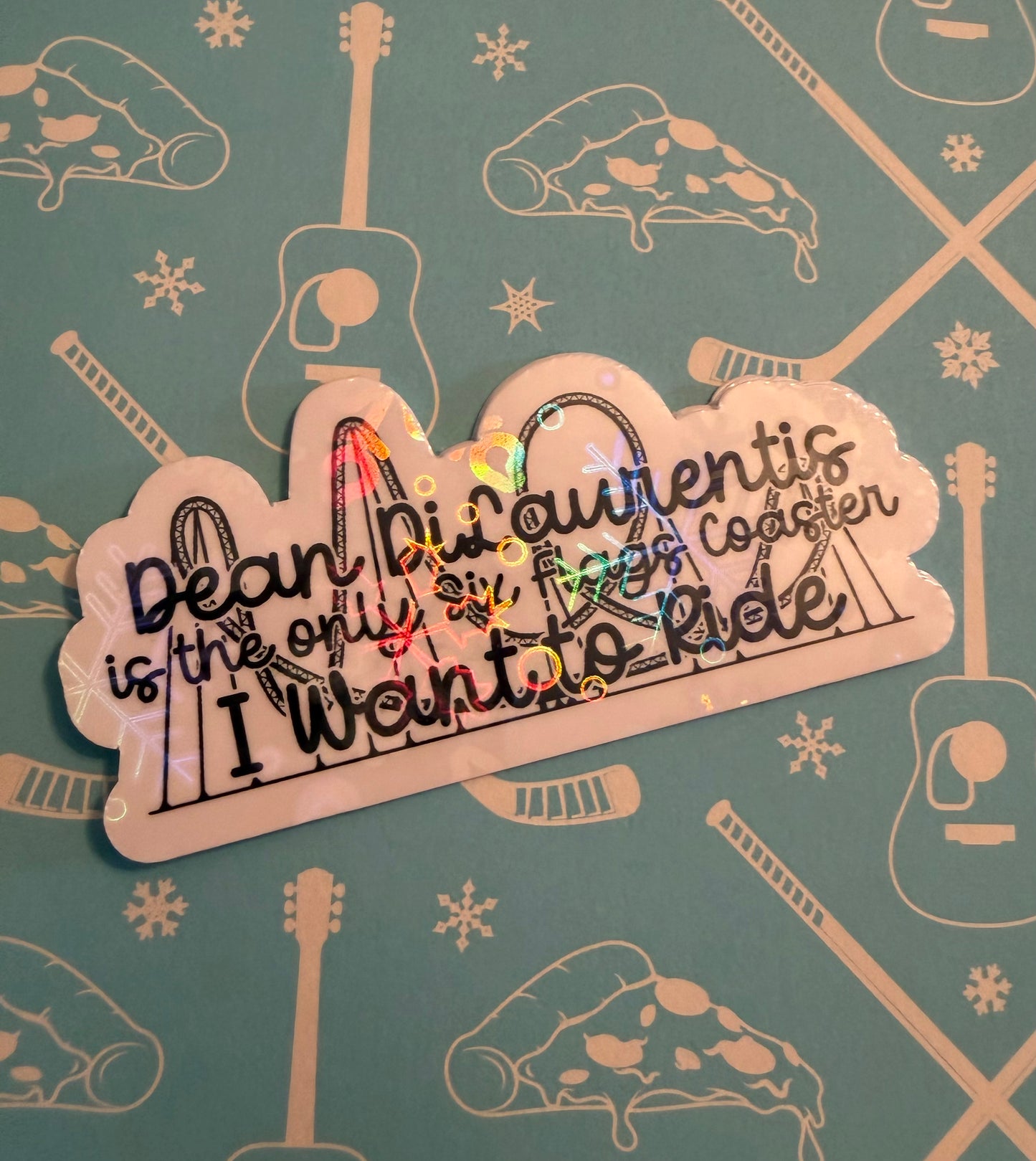 Off Campus Dilaurentis Ride Inspired Sticker