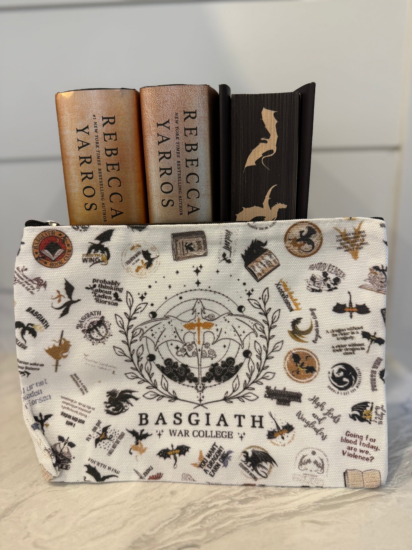 Basgiath War College Cosmetic Bag