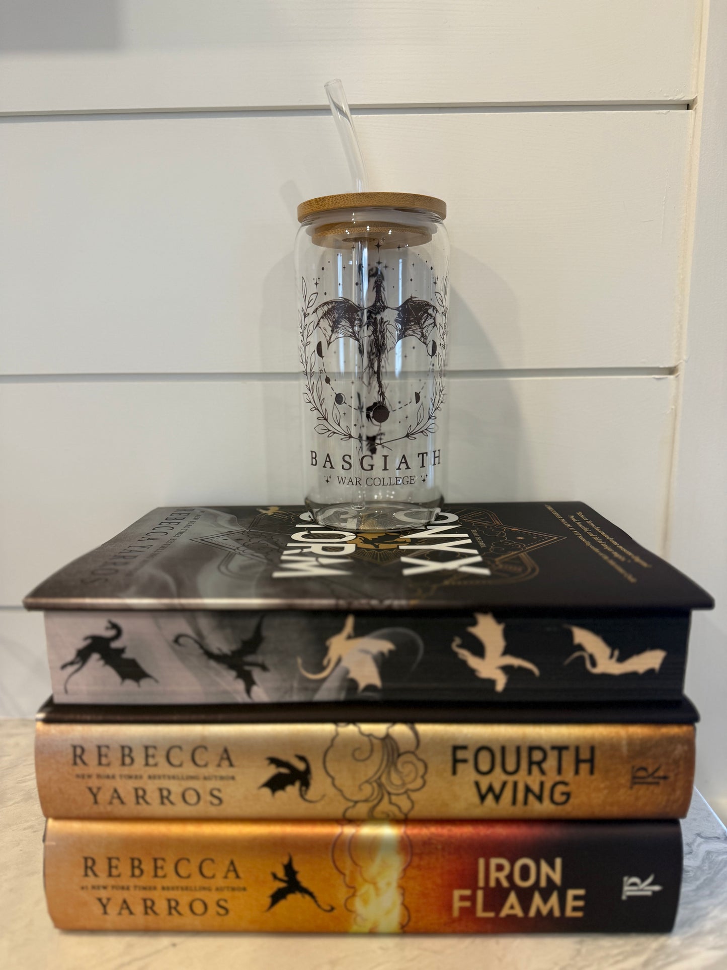Basgiath War College Glass Tumbler