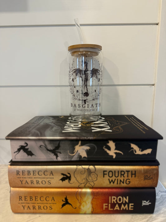 Basgiath War College Glass Tumbler