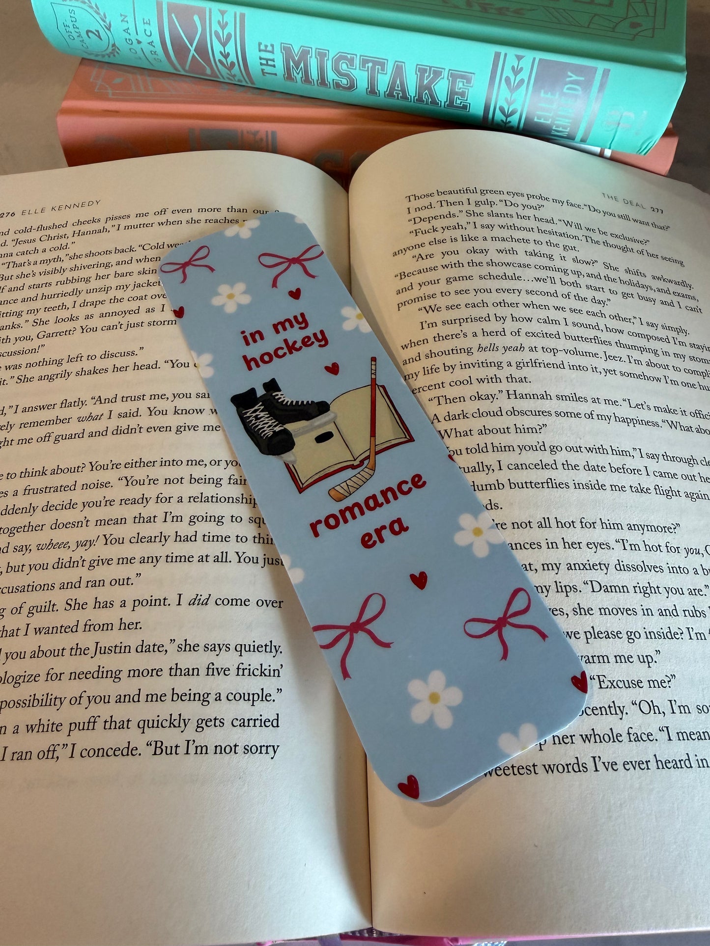In My Hockey Romance Era Bookmark