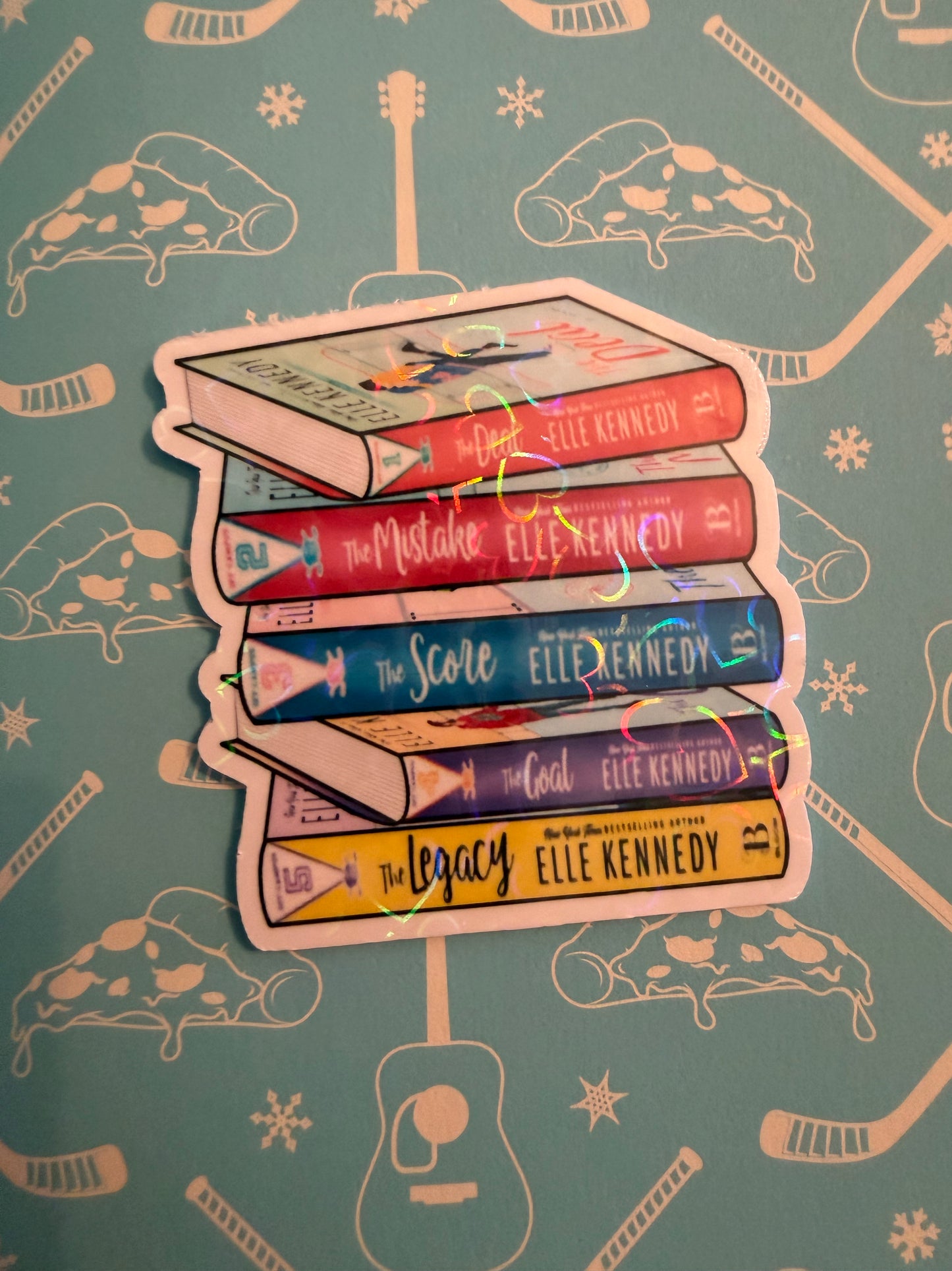 The Off-Campus Series the Deal Bookstack Sticker