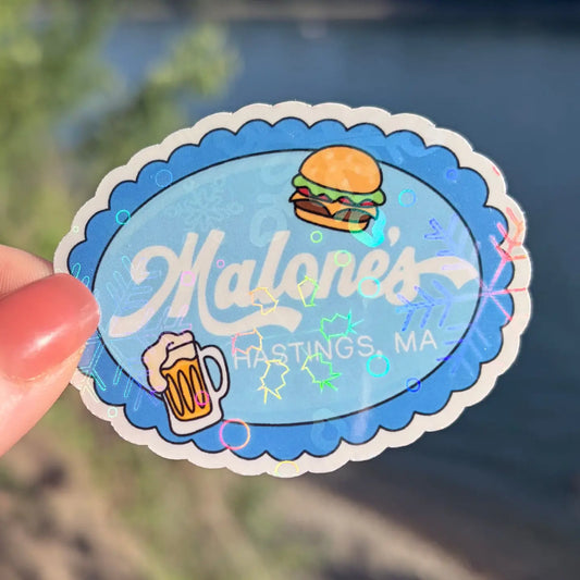 Off Campus Malones Inspired Sticker