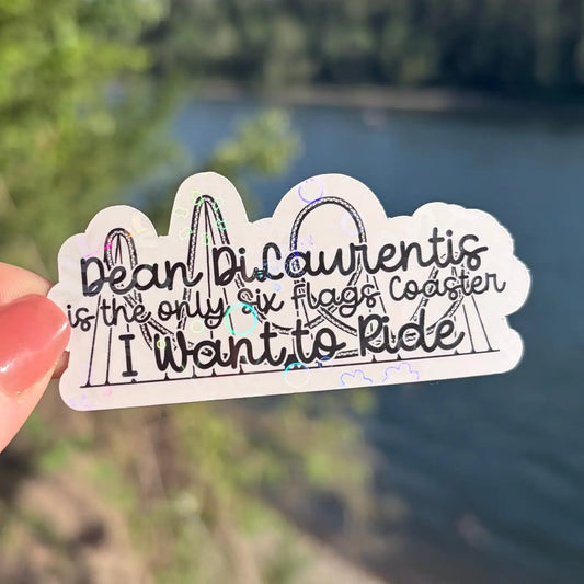 Off Campus Dilaurentis Ride Inspired Sticker